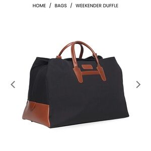 Durable T. Anthony weekender duffle bag - only worn once!